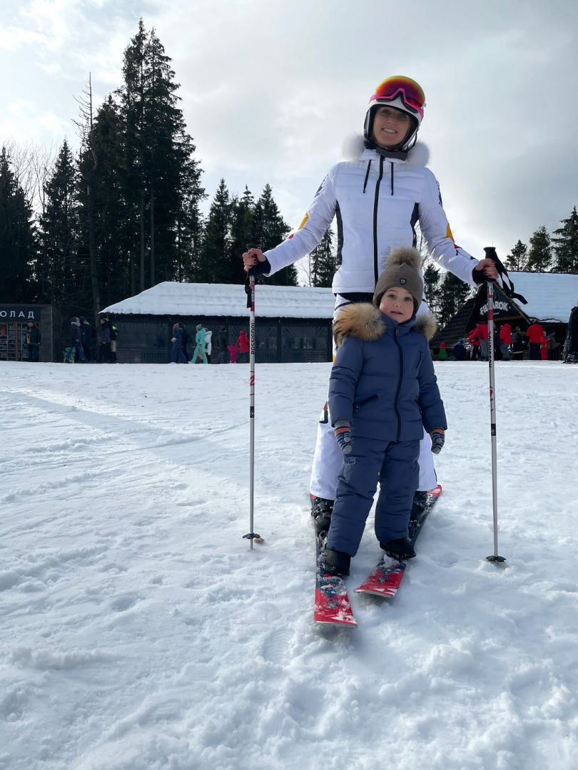 Анна Ризатдинова с сыном